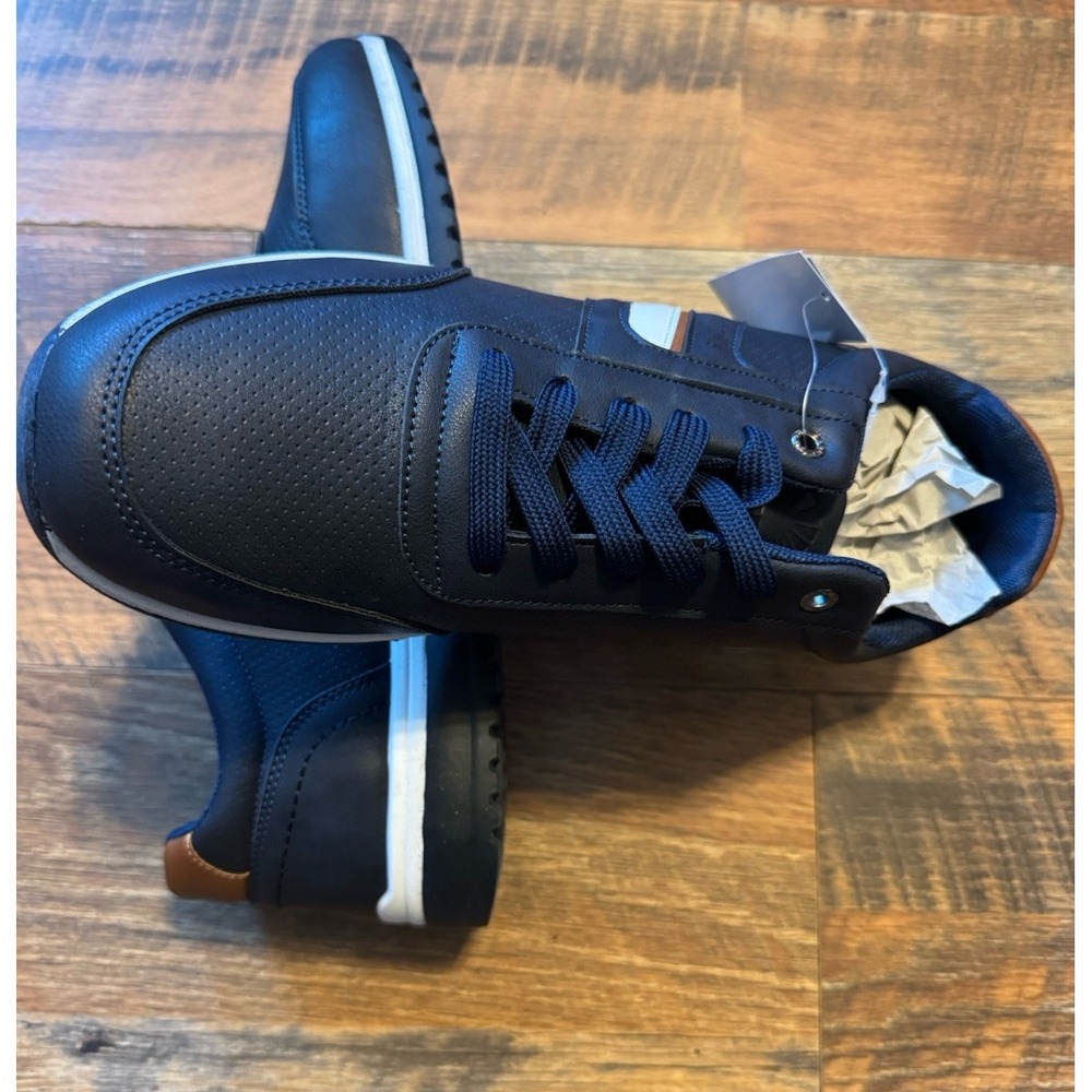 Akademiks  Men Navy 0.1 Court Point  Size 13 Casual Shoes‎ New In Box